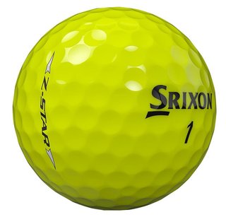 Srixon Z-STAR golfbollar, gula