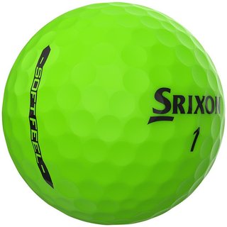 Srixon Soft Feel Brite golfbollar, gröna