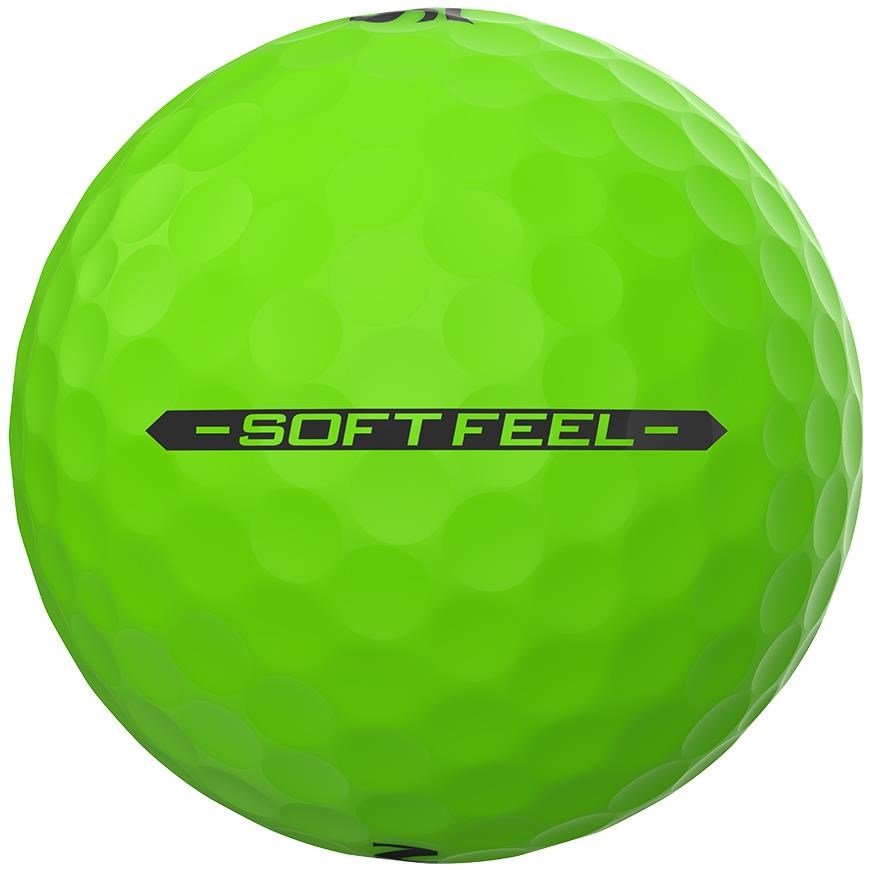 Srixon Soft Feel Brite golfbollar, gröna