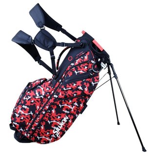 Srixon Premium stand bag, black/red camo