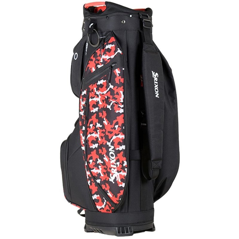 Srixon Premium cart bag, black/red camo