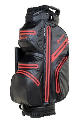 Srixon Waterproof cart bag, svart/röd