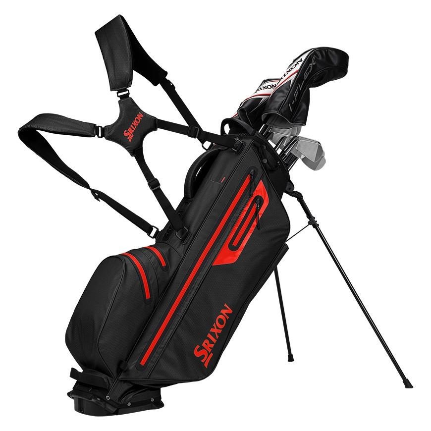 Srixon Waterproof stand bag, svart/röd