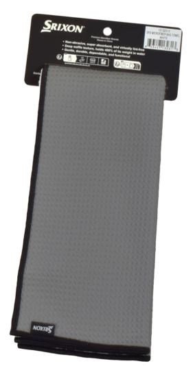 Srixon Tri-Fold MicroFibre handduk, grå
