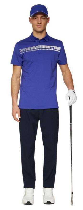 J.Lindeberg Klas herr polo, clematis blue