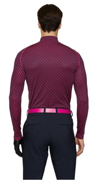 J.Lindeberg Ello Compression Print herr topp, tour geo navy