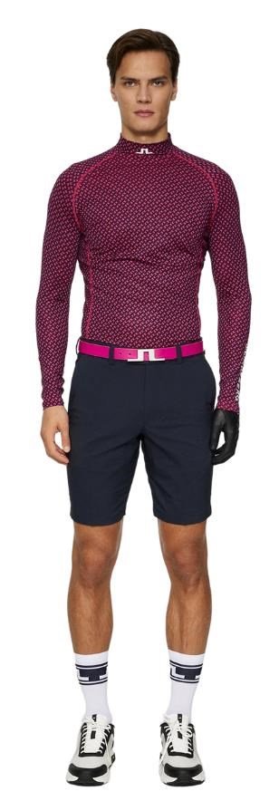 J.Lindeberg Ello Compression Print herr topp, tour geo navy