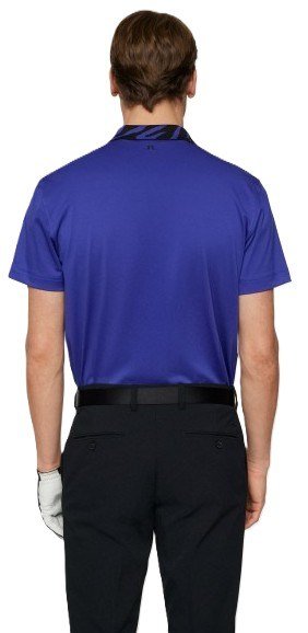 J.Lindeberg Karter herr polo, clematis blue