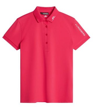 J.Lindeberg Tour Tech dam polo, azalea