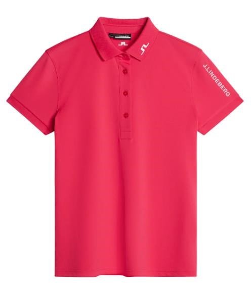 J.Lindeberg Tour Tech dam polo, azalea