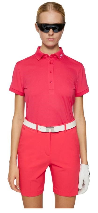 J.Lindeberg Tour Tech dam polo, azalea