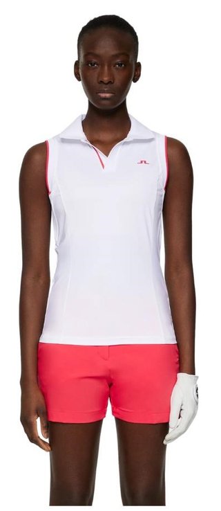 J.Lindeberg Viola Sleeveless dampolo, vit