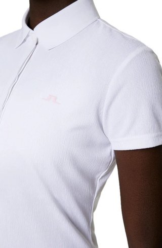 J.Lindeberg Karlie dam polo, vit