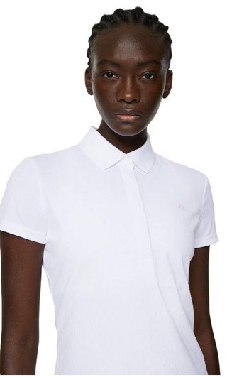 J.Lindeberg Karlie dam polo, vit