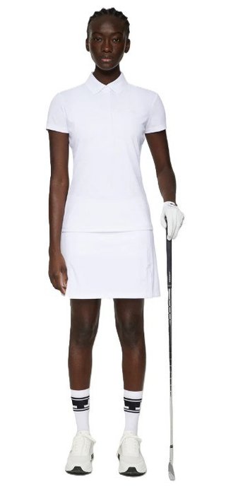 J.Lindeberg Karlie dam polo, vit