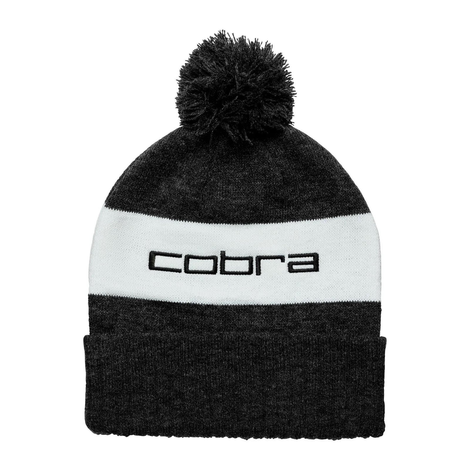 Cobra Pom Beanie vintermössa, puma black/white glow