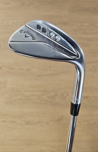 DEMO Callaway Jaws Raw Full Toe Chrome wedge, stål