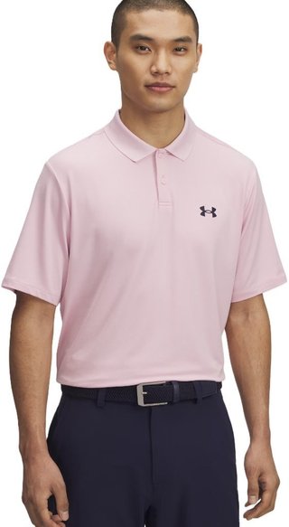 Under Armour Matchplay herr polo, prime pink