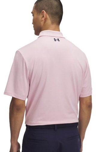 Under Armour Matchplay herr polo, prime pink
