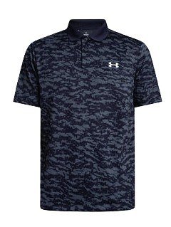 Under Armour Matchplay Printed herr polo, midnight navy