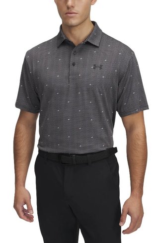 Under Armour Playoff 3.0 Printed herr polo, castlerock