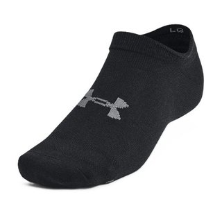 Under Armour Essential No Show unisex strumpor (6 par), svarta