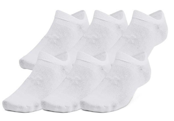 Under Armour Essential No Show unisex strumpor (6 par), vita