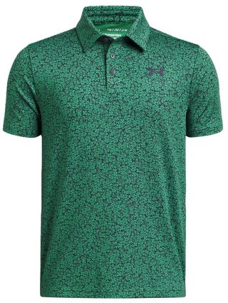 Under Armour Playoff Printed junior polotröja, team kelly green