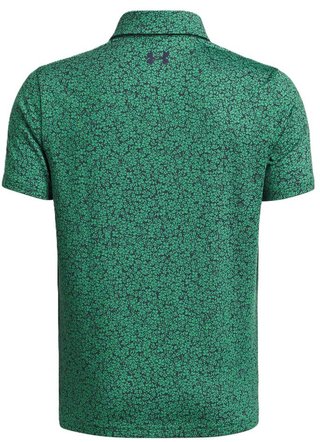 Under Armour Playoff Printed junior polotröja, team kelly green