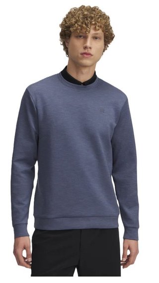 Under Armour Drive Midlayer Crew herr sweatshirt, downpour gray