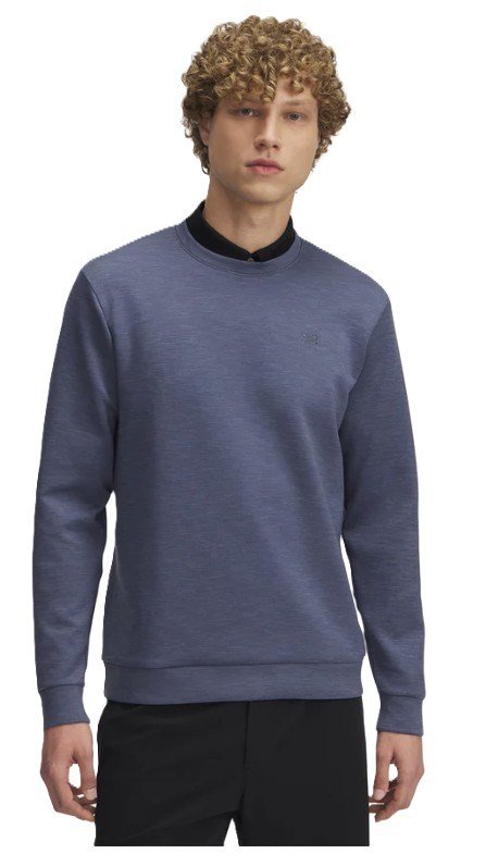 Under Armour Drive Midlayer Crew herr sweatshirt, downpour gray