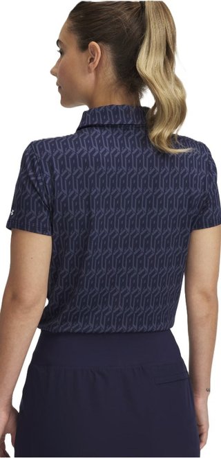 Under Armour Playoff 3.0 Printed dam polo, midnight navy