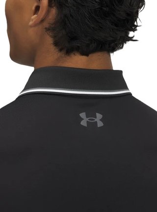 Under Armour Playoff 3.0 Rib herr polo, svart