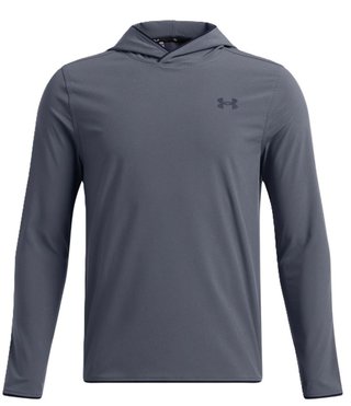 Under Armour Drive pojkar hoodie, downpour gray