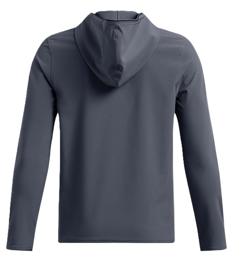 Under Armour Drive pojkar hoodie, downpour gray
