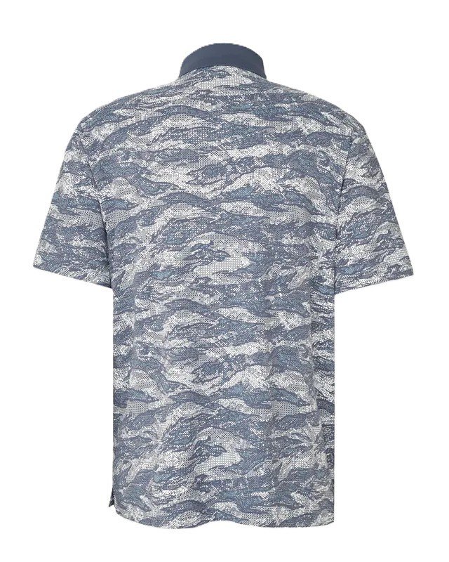 Under Armour Drive Chill Printed herr polo, downpour gray
