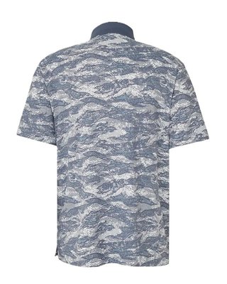 Under Armour Drive Chill Printed herr polo, downpour gray