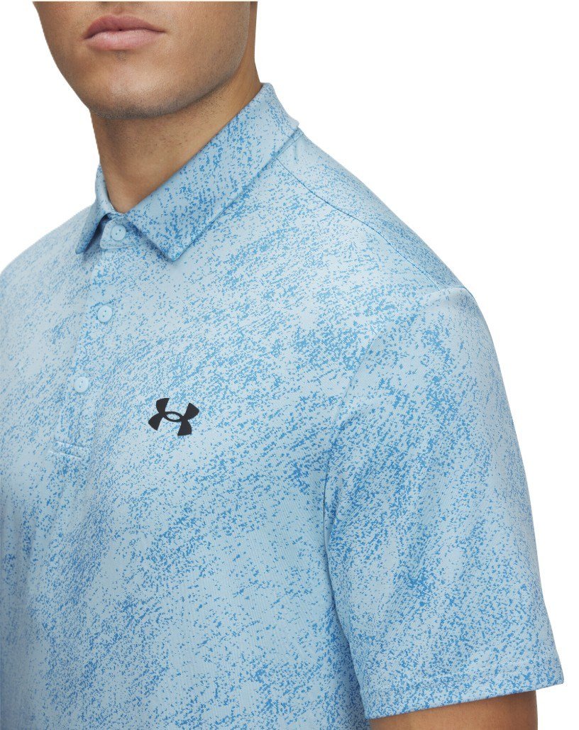 Under Armour Drive Jacquard herr polo, stream