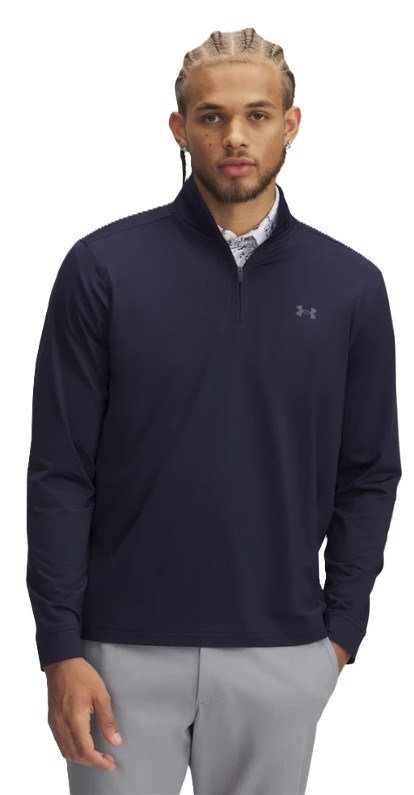 Under Armour Drive 1/4 Zip herr hoodie, midnight navy