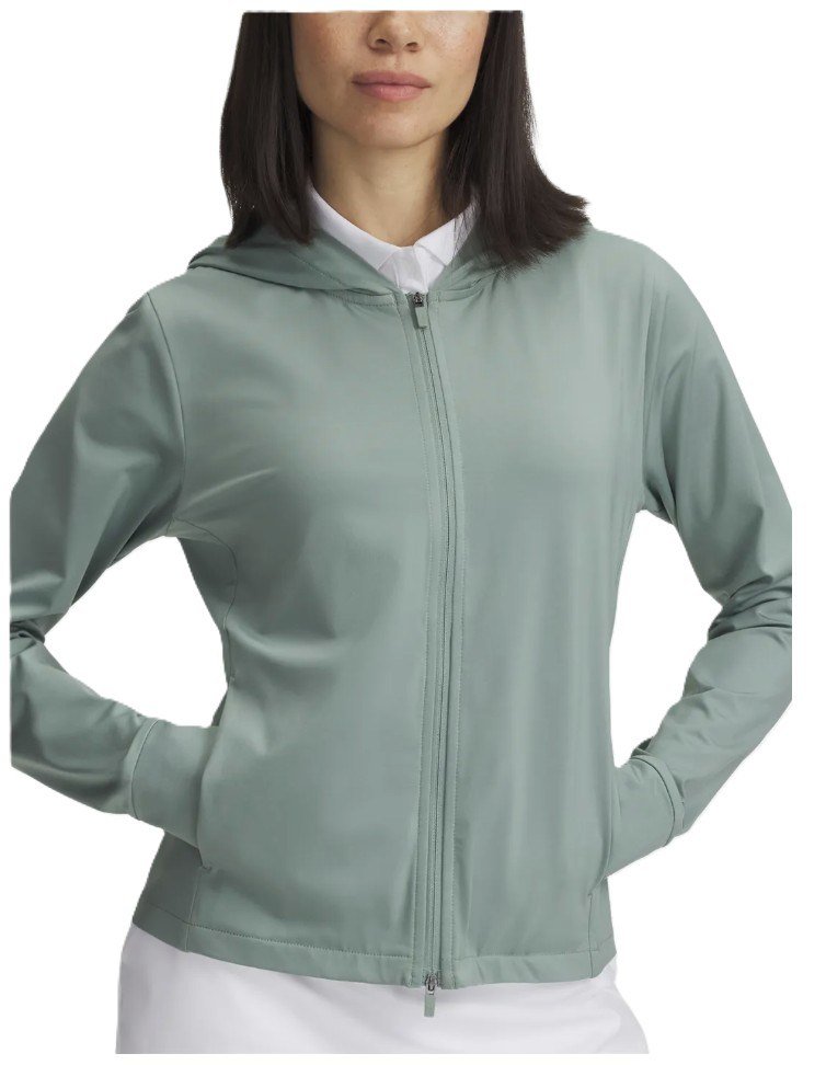 Under Armour Drive Full Zip HD dam sweatshirt, silica green