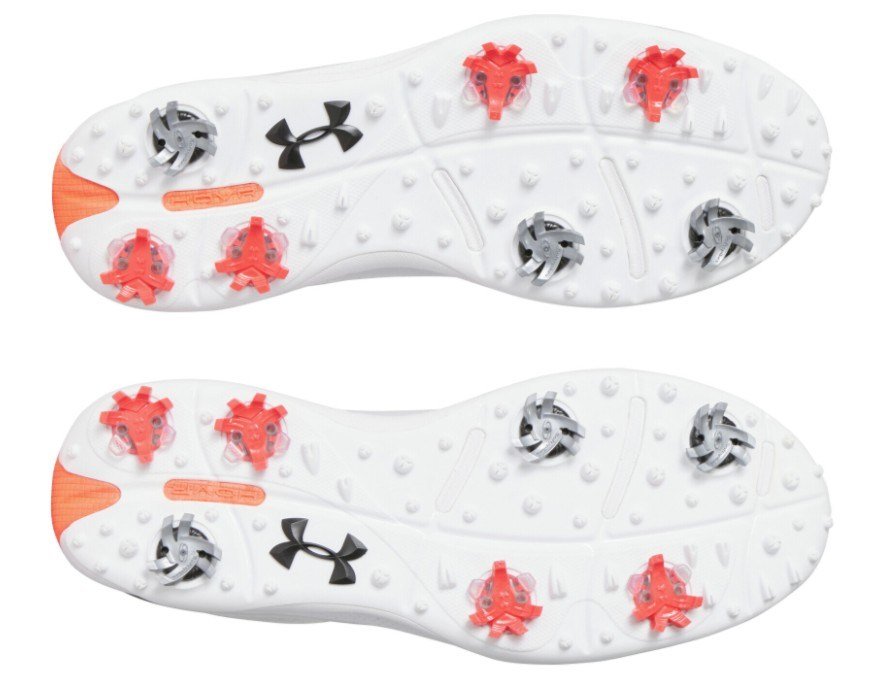 Under Armour Drive Fade herr golfskor, vita