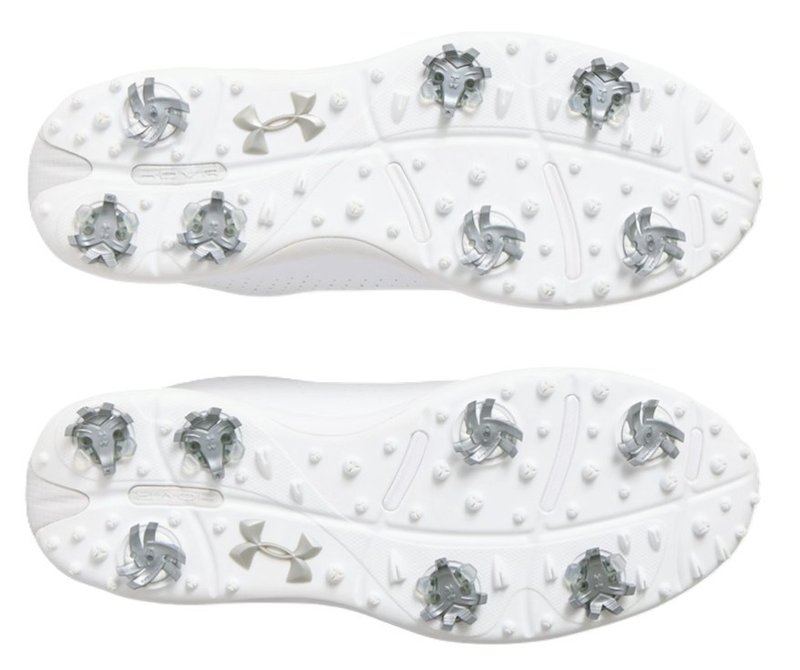 Under Armour Drive Fade herr golfskor, vita