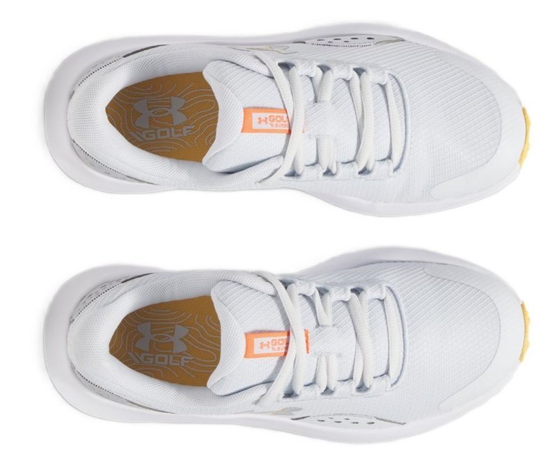 Under Armour Surge Golf junior golfskor, vita