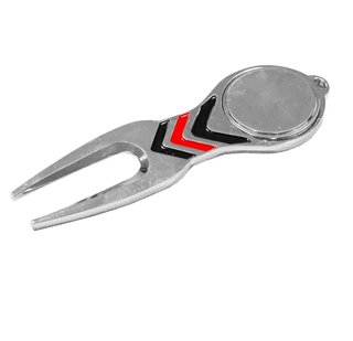 Longridge Apex Arrow pitchfork + bollmarkör, silver