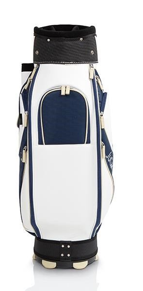 JuCad Style cart bag, vit/blå