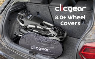 Clicgear Wheel Cover for 8.0/8.0+, svart