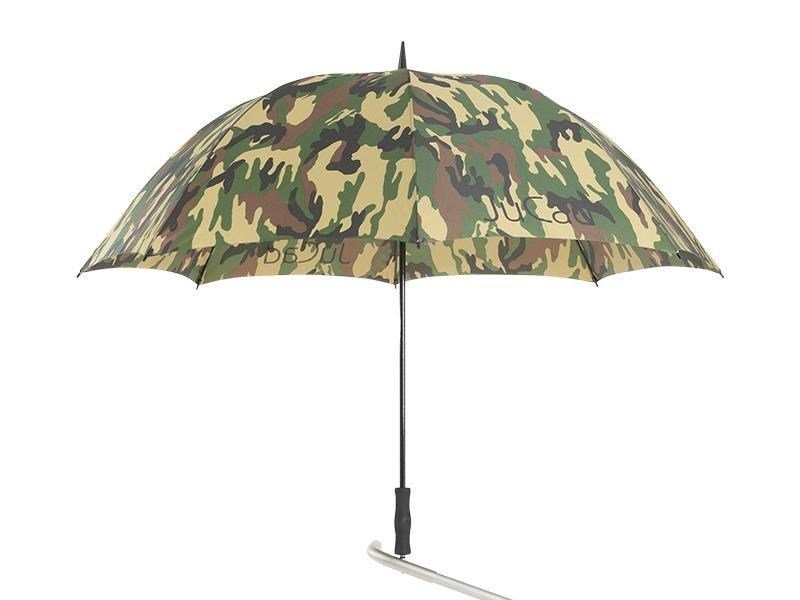 JuCad golfparaply 68" med pin, kamouflage