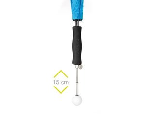 JuCad teleskopiskt golfparaply 68" med pinne, orange