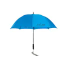 JuCad teleskopiskt golfparaply 68" med pin, blått