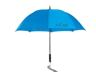 JuCad teleskopiskt golfparaply 68" med pin, blått